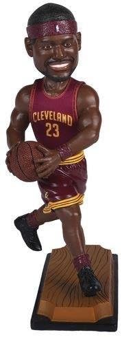 Lebron James Cleveland Cavaliers Real Jersey Bobblehead NBA