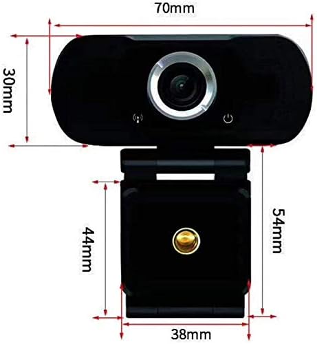 N / A Web kamera 1080p Full HD Računarska kamera sa mikrofonom, 5 miliona piksela, video snimanje, Konferencijska