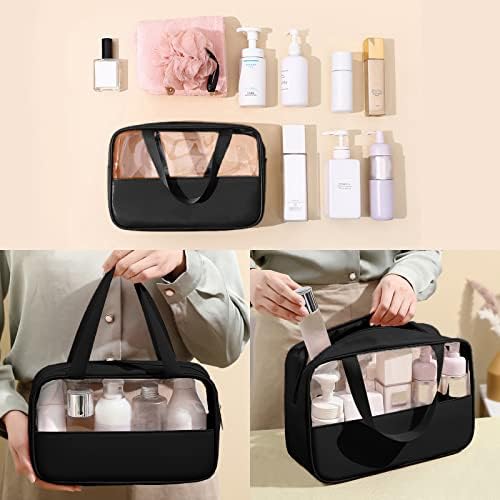 Surblue toaletna torba za žene Clear Cosmetics Bag viseća toaletna torba za muškarce vodootporne torbe za