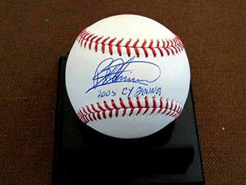 Bartolo Colon 2005 C CY Mladi Indijanci Yankees potpisali su auto bejzbol PSA / DNA mint - autogramirani