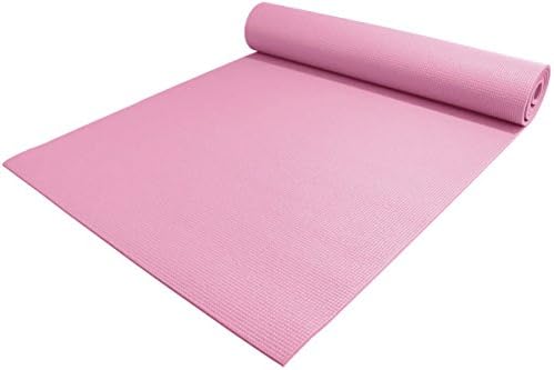 YogaAccessories 1/4 Debeli Deluxe visoke gustine neklizajuće vježbe Pilates & amp; prostirka za jogu, lagana lavanda