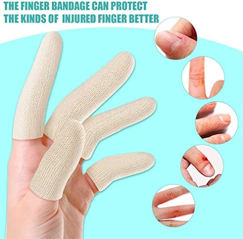 Finger Bandage 20 kom finger Cots finger Protector prva pomoć cjevasti zavoji rukavi prsta za uganuće prstiju