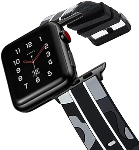 Zamjenski sat Kompatibilan sa Apple Watch-om 44mm 40mm 42mm 38mm Mekani sportovi premium silikonski trake
