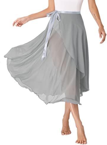 Ranrann ženske čiste baletne plesne suknje čipke lirske balene ples ples dugački suknji ples kostim