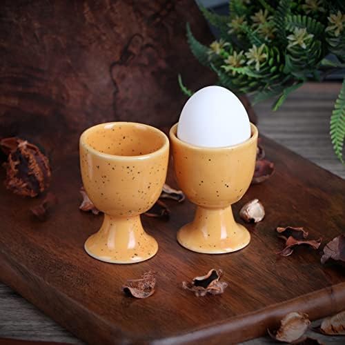 Držač meko kuvanih jaja / keramički set čaša za jaja / keramički držač jaja grnčarija Poklon set za domaćinstvo
