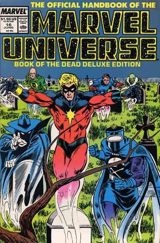 Službeni priručnik Marvel univerzuma #16 VF ; Marvel comic book | Deluxe izdanje