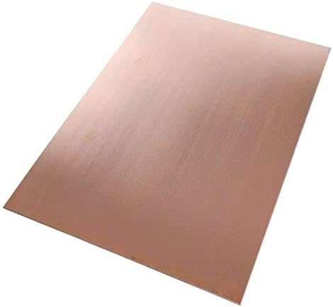 Amdhz čista bakrena folija od čistog bakra metalna folija ploča 4 x 100 x 100 mm rezana bakarna metalna