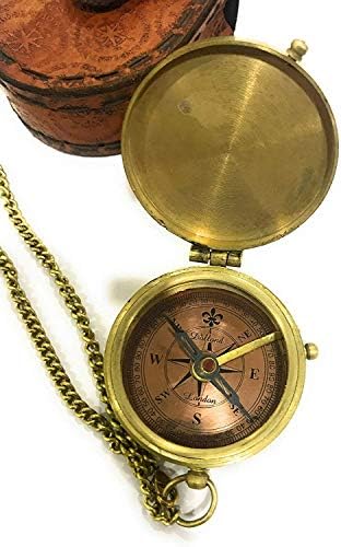 Personalizirani džepni kompas ugravirani religijski pokloni | Jedinstveni kršćanski / katolički čuva | za