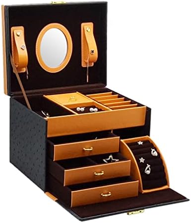 Gretd putni displej kutija za organizatore nakita multifunkcionalna torbica za ženski nakit i šminku velikog