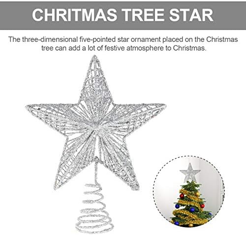 Star Nakit izvrsne željeznog umjetničkog božićnog stabla ukras stablo za slaviti božićni dekor na otvorenom