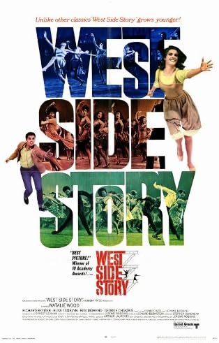 Pop kultura grafika West Side Story poster film 11x17