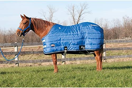 Weaver kožna zimska stabilna konjska deka - 420 Denier - 300 grama punjenje od poliesterskih vlakana sa
