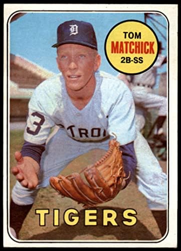 1969 TOPPS 344 Tom Match comcOit Tigers Ex Tigers