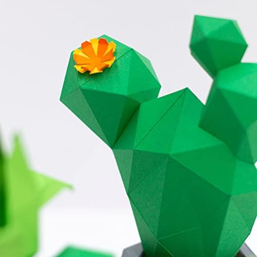 WLL-DP Modeliranje postrojenja Geometrijski papir Skulptura 3D origami puzzle papir trofejni DIY papir modelira