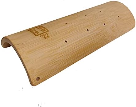 HOMSSIM bambusov drveni vrat i stražnji jastuk za ukočen vrat, bol u ramenu, kičmenu zdravlje i opuštanje Udobna masaža i vježbanje