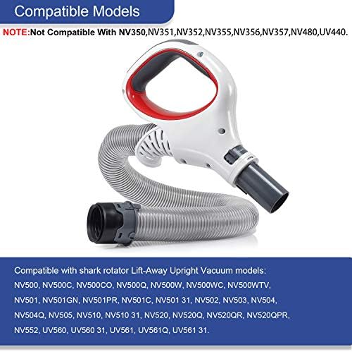 Nadograđena zamjenska ručka za crijevo rotatora Shark kompatibilna za Shark Rotator Pro Lift-Away NV500,