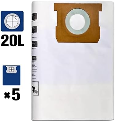 EYDE kompatibilan sa univerzalnom vrećicom za usisavač, 20L, vrećice za prašinu za filtraciju, pribor za