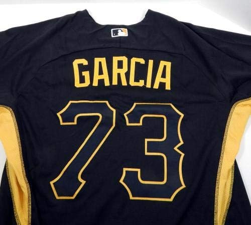 2014 Pittsburgh Pirates Willy Garcia 73 Igra Rabljeni Black BP ST Jersey Pitt33005 - Igra Polovni MLB