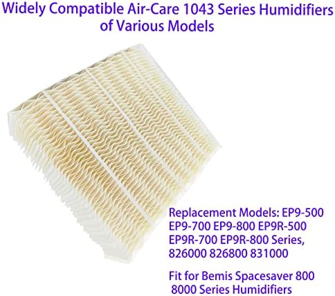 HOMFILBIT 1043 Super ovlaživač zamjena Wick filtra za zrak 1043 Bemis SpacesAver 800 8000 serija EP9500