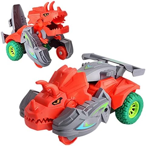 Harmo 2 u 1 Transformaciju dinosaura Auto dinosaur Push i Go automobili Igračke za dječje poklone za djecu