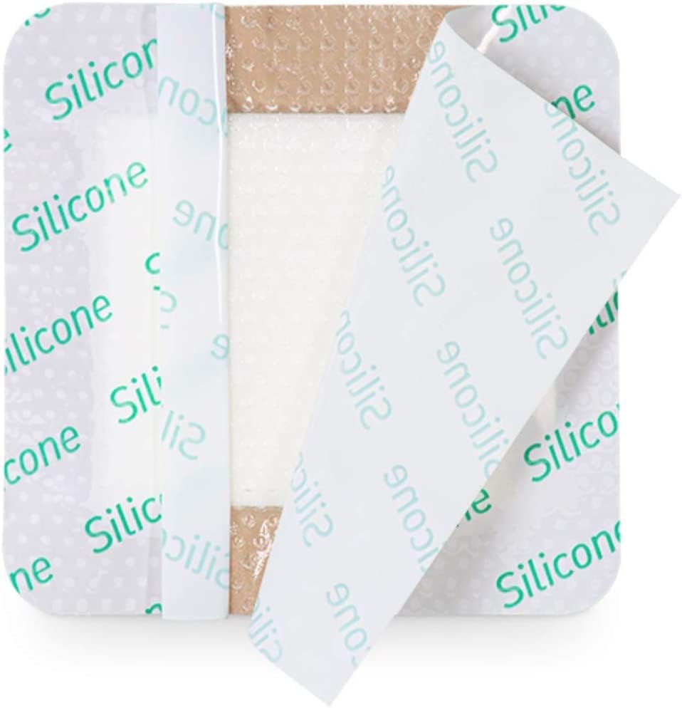 MedVanceTM silikonska obrubljena silikonska ljepljiva Foam Dressing, Veličina 3& 34; x3 & 34;,, kutija