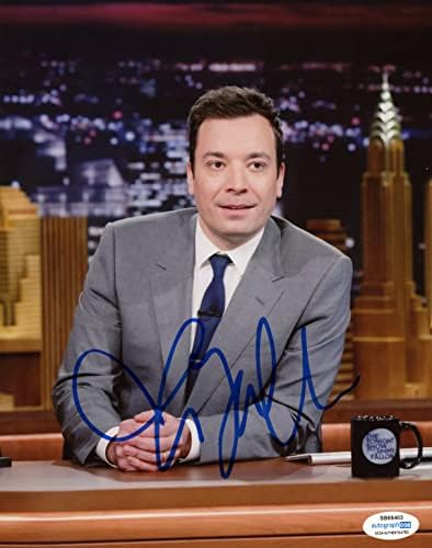 Jimmy FallonThe Tonight Show autogram potpisan 8x10 Photo K ACOA