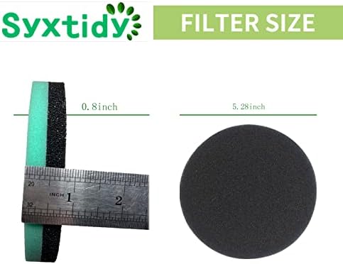 5 paket zamjena zeleni Filter za BISSELL Febreze Style 1214 Cleanview & amp; PowerGlide Pet,Foam Filter