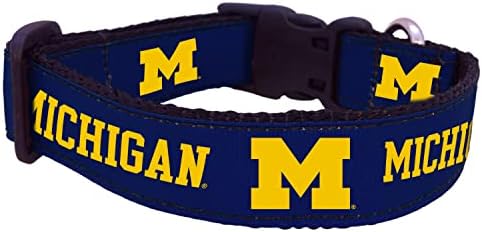 NCAA Michigan Wolverines ovratnik za pse, mornarica, X-mali