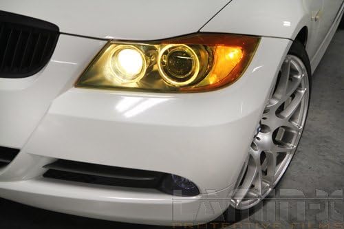 Lamin-x prilagođeni Žuti poklopci farova za VW Golf, GTI