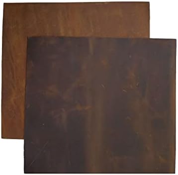Ideema Alat Kožni kvadrat 2.0mm debljine kravlje kravlje kravlje kože Završeno pune zrna kože komadi materijali