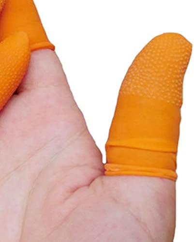 Healeved Latex finger Cots 1set L gumene rukavice za zgušnjavanje veličine Latex vrhovi prstiju prst vrh