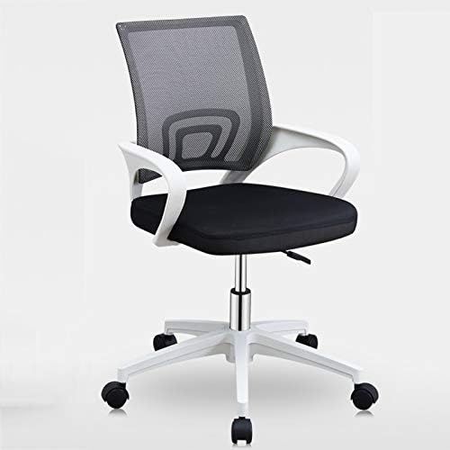 Wowdawn ergonomska mrežasta kancelarijska stolica sa visokim naslonom, najlonski tihi Kotačići, visoko Podesiva