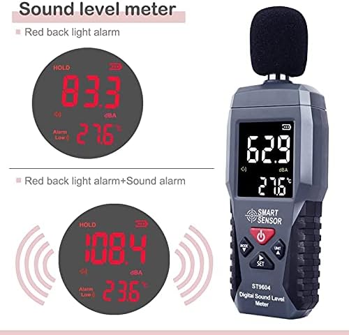 BbSJ digitalni zvuk mjerač mjernog mjerenja zrake 30-130DB DB detektor decebora za decibel Audio tester