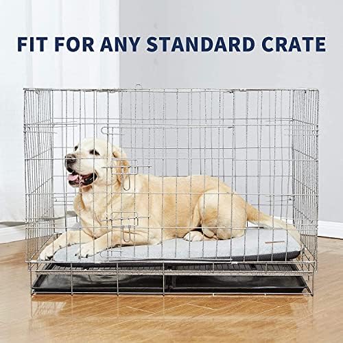 Panku veliki krevet za pse od 36 inča, podloga za sanduke za pse, izdržljiva periva vodootporna podloga