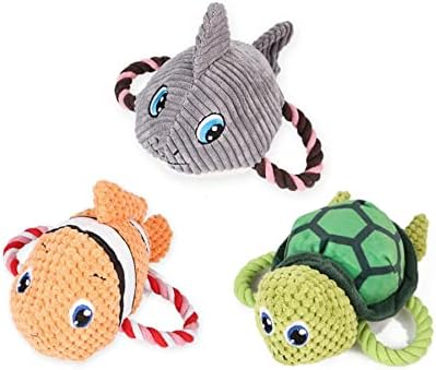 Ko Grupna igračka za pse - Interaktivna igračka mačaka - Slatke igračke s morskim psima Punjene škljocne