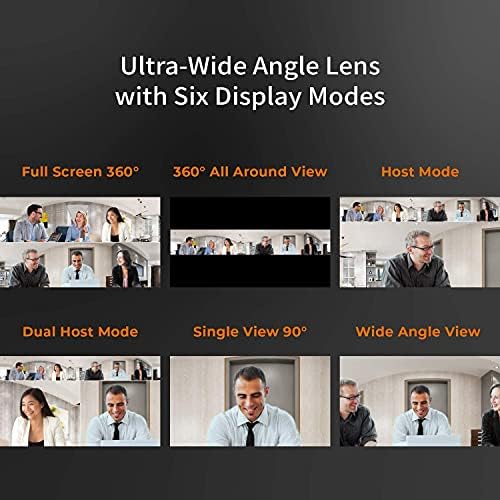 j5kreirajte 360 stepeni svuda oko web kamere za sastanke - 1080p HD Video Konferencijska kamera sa mikrofonom