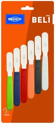 BRIINOX 6-komadni set noža od beli maslaca, različita boja u boji