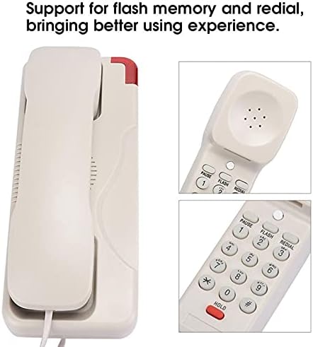 KXDFDC Hotel Poslovni fiksni telefonski zidni nosač za planiranje Desktop Početna Kancelarijski telefonski
