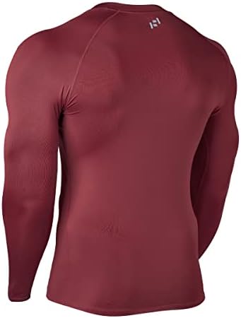 ADOREISM muški Dugi rukav termo donji veš Tops moisture Wicking Base Layer Thermal Slim Fit Athletic Shirts