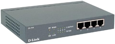 D-LINK DI-704 Internet kapija i zaštitni zid sa 4 port prekidača