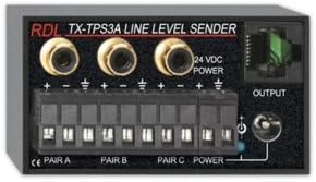 RDL TX-TPS3A Active Active 3-pare za pošiljate uplet u obliku para-a-balanced line