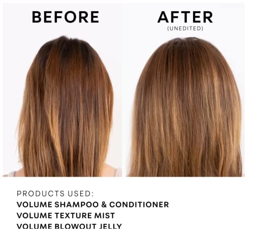 NatureLab. TOKYO perfect Volume Shampoo & amp; regenerator Duo: Bestežinska kontrola kovrdžanja za Glatkiju, zdraviju kosu i vlasište i 11.5 FL oz svaki