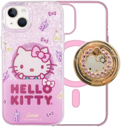 Sonix Hello Kitty Boba Case + magnetni prsten za MagSafe iPhone 14 Plus