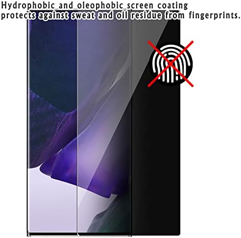Vaxson Zaštita ekrana za privatnost, kompatibilna sa naljepnicom HUAWEI Matestation X AIO 28 Anti Spy film