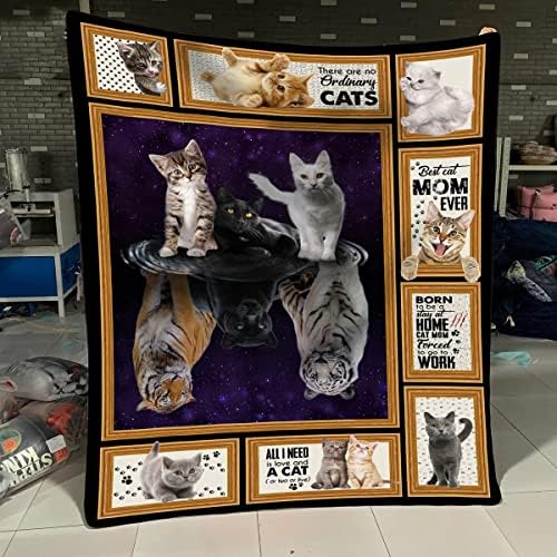 Mačka-Vjerujte u sebe - Cat Lovers deka od flisa