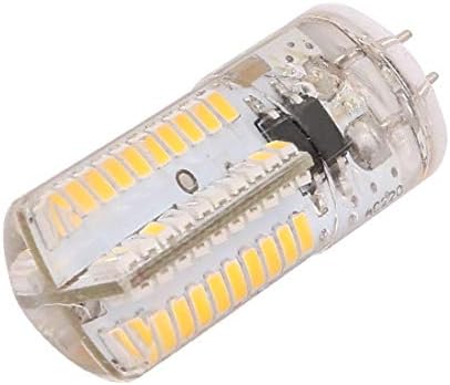 X-DREE 200V-240V LED sijalica Epistar 80SMD-3014 LED zatamnjiva G4 topla bijela(Bombilla LED 200 ν-240 ν