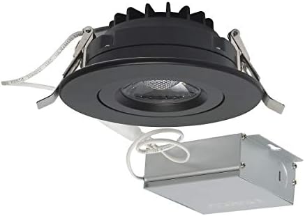 Satco S11619 Transitional LED Downlight u crnoj boji, 4,88 inča