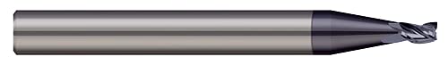 Micro 100 Mefm-008-120k kvadratni krajnji mlin, rezač prečnika 0,8 mm, prečnik 1,2 mm LOC, 2 Fl, prečnik