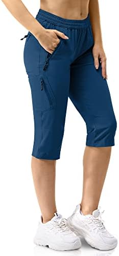 33,000 ft ženske kapri pantalone za Golf Casual Quick Dry UPF 50+ lagane rastezljive pantalone za planinarenje