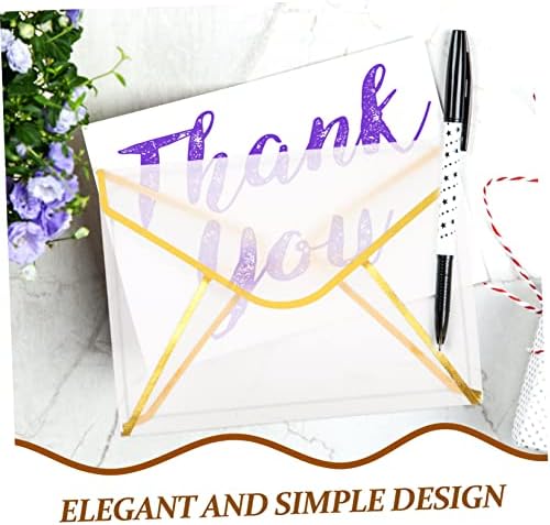 STOBOK 20kom pozivnice poslovne koverte vjenčane koverte pozivnice za vjenčanje ukrasne koverte pisma kartice